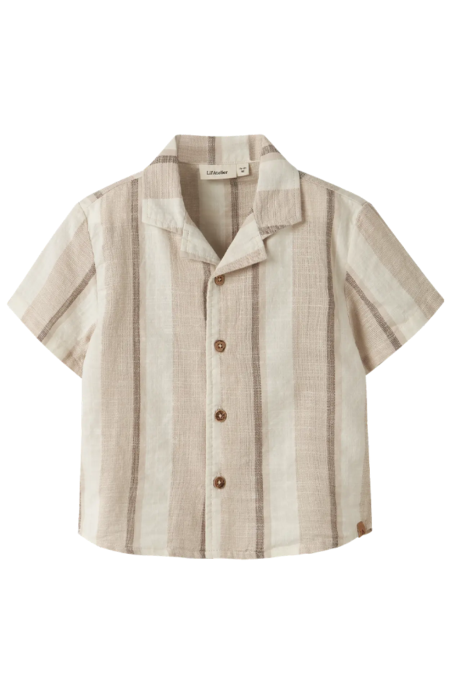 Fibert SS Loose Shirt - Coconut Milk