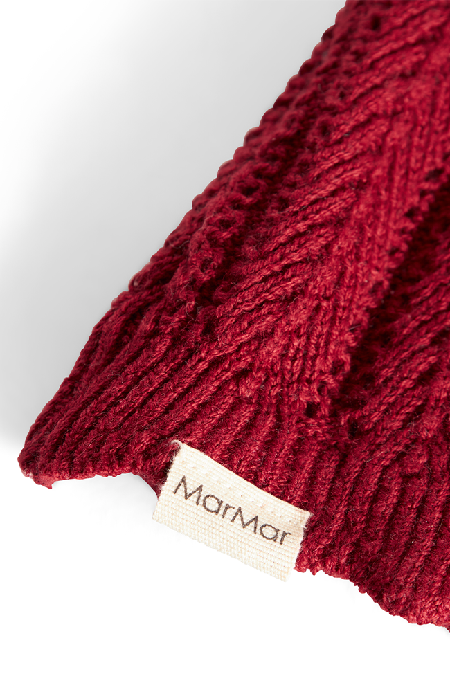 Alfen Rayon Knit Lace - Hibiscus Red