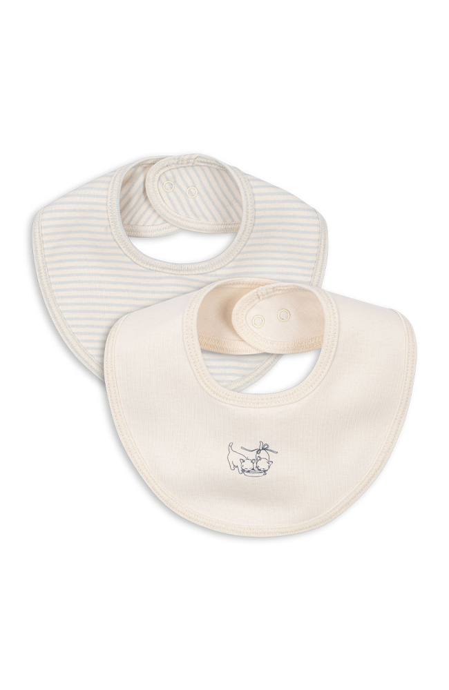 2 Pack Fio Bibs - Blue Mix Fanga Fontana bibs