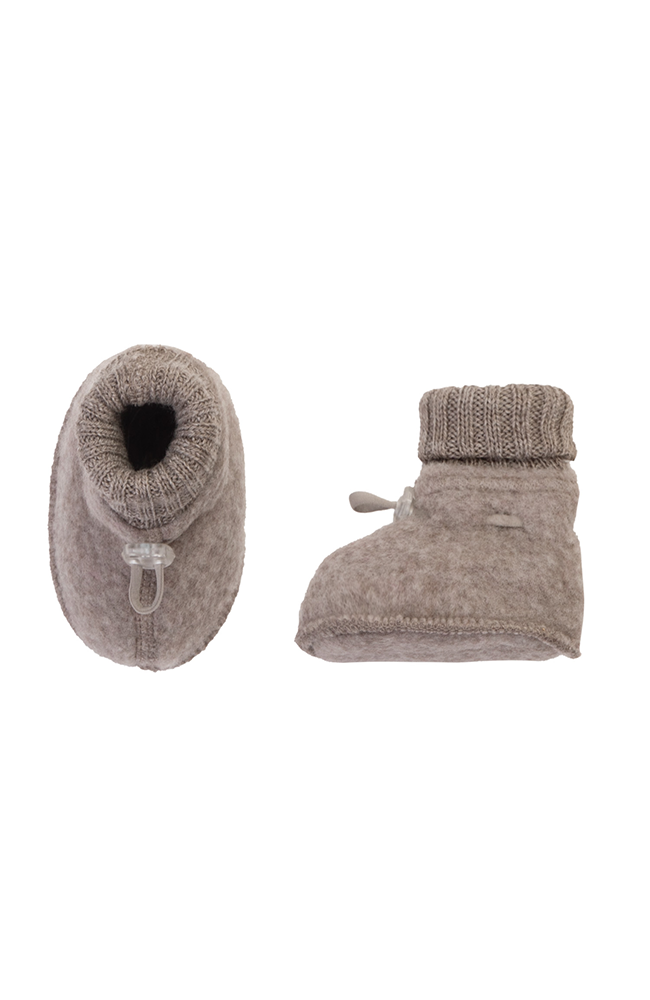 Wool booties - Sand