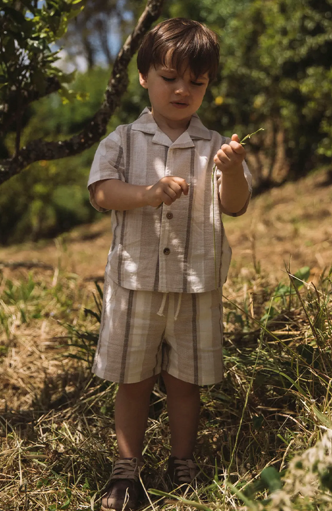 Fibert SS Loose Shirt - Coconut Milk