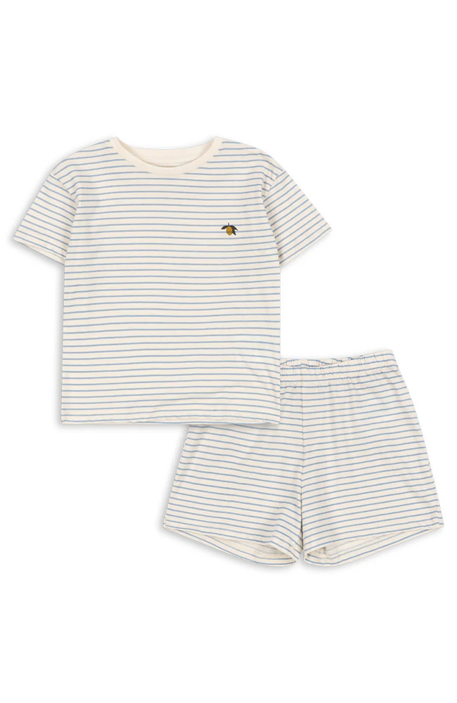 Famo Set - Stripe Bluie Konges Slöjd Tröja