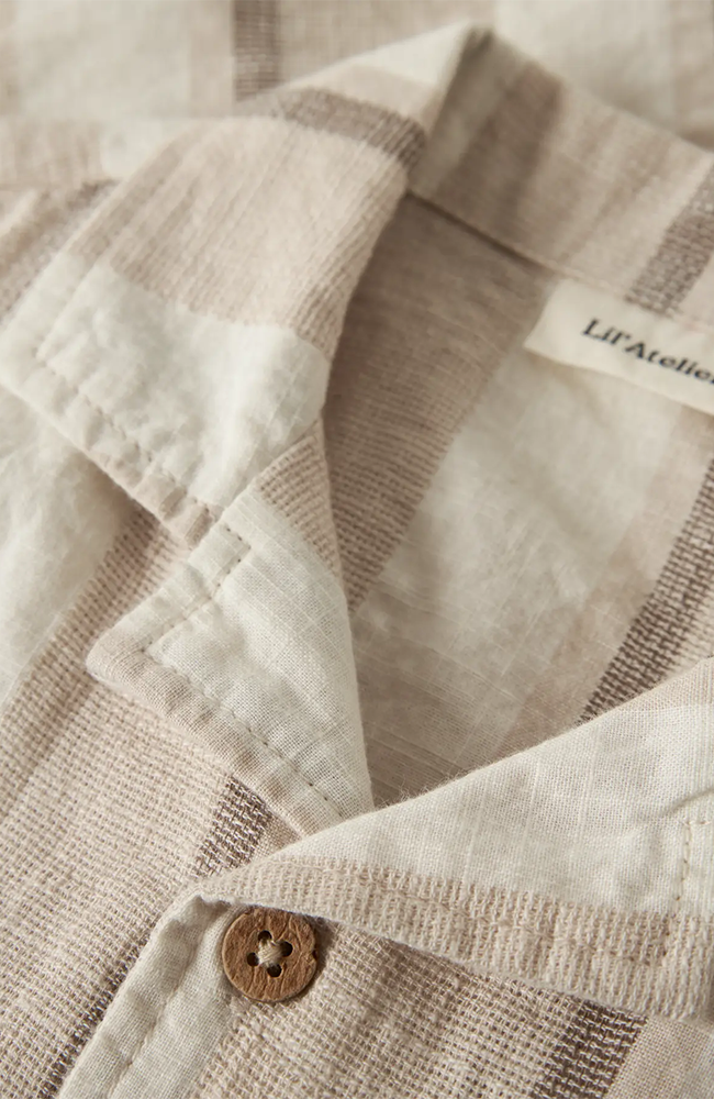 Fibert SS Loose Shirt - Coconut Milk