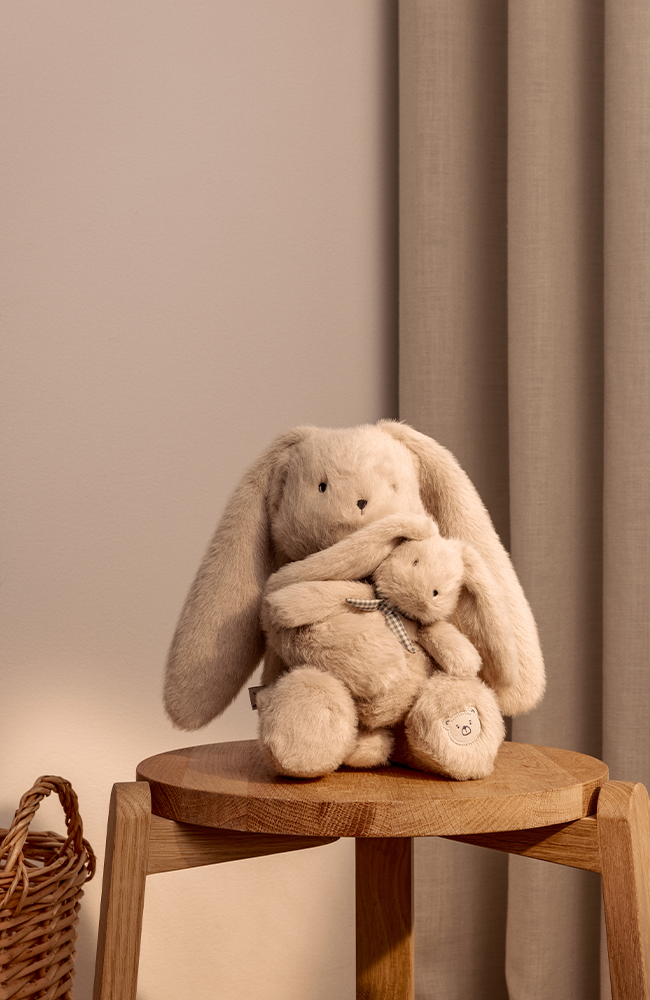 Berto Mommy & Me Rabbit Teddy - Mist