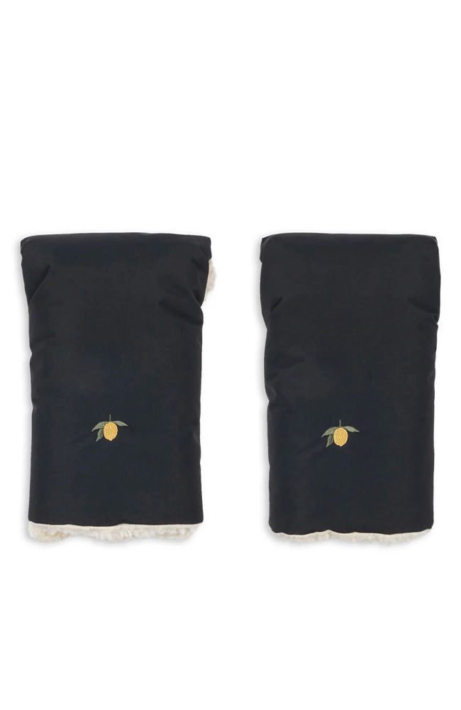 Nohr Stroller Mittens - Black Konges Slöjd Vagn Vantar