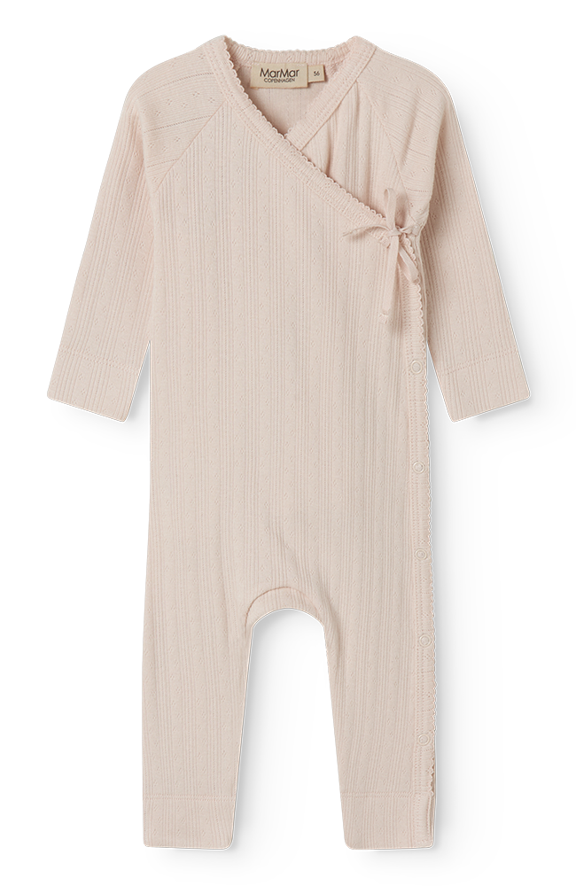 Rula Pointelle Romper - Misty Pink