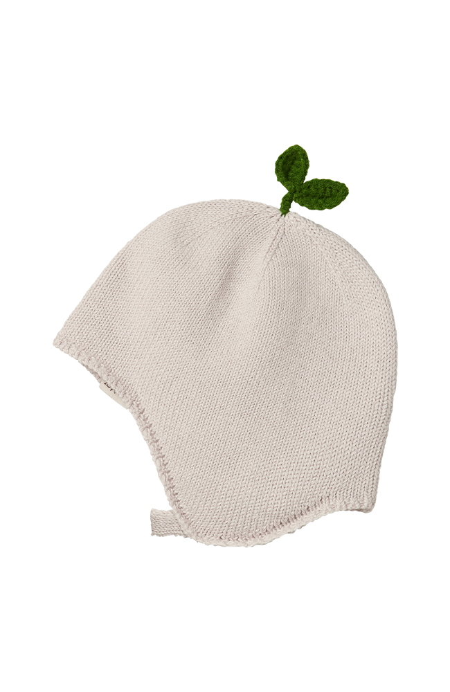 Aly Baby Sprout Cotton Knit - Moon Grey