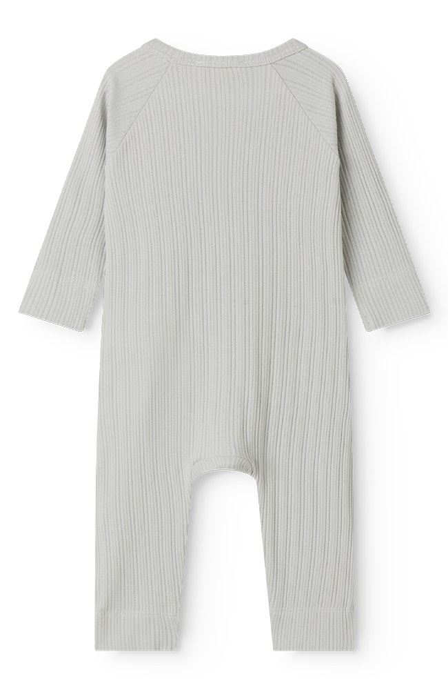 Rula Pointelle Rib Romper - Morning Dew