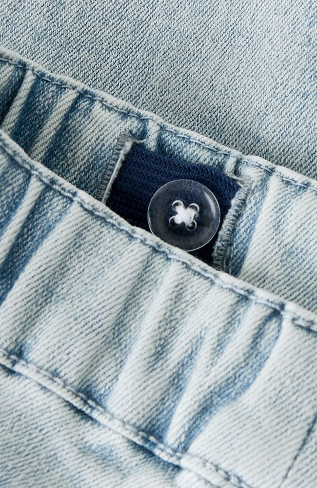 Frances Loose Jeans - Light Blue Denim