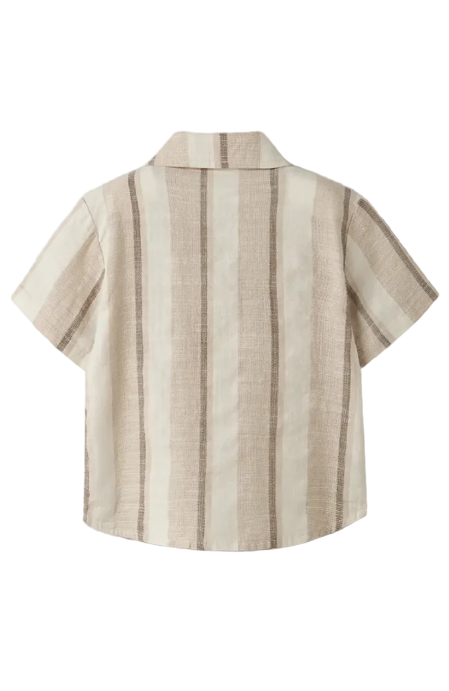 Fibert SS Loose Shirt - Coconut Milk
