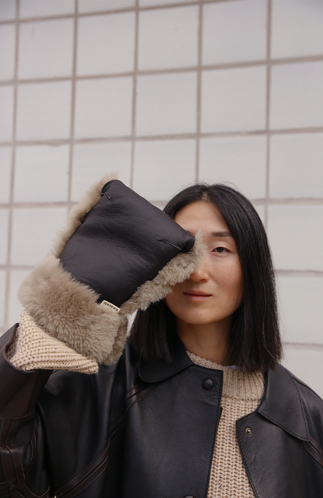 Buggy Mittens - Toast