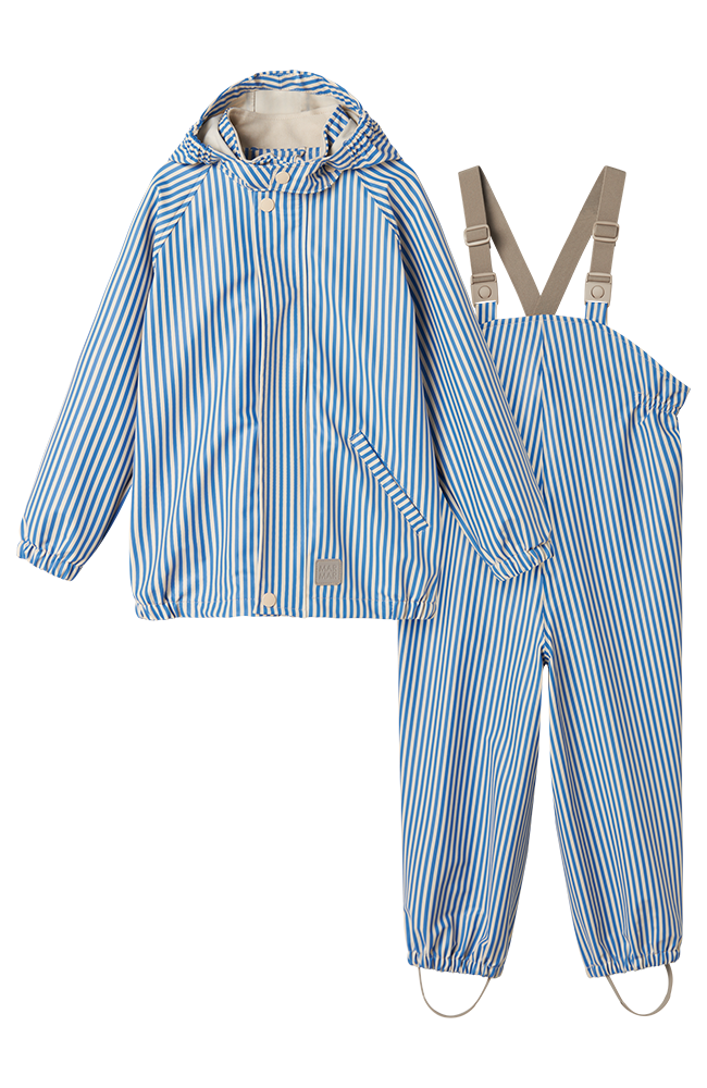 Oddy Set Rainwear - Blue Stripe
