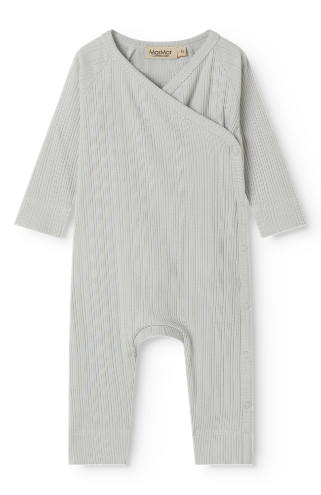 Rula Pointelle Rib Romper - Morning Dew
