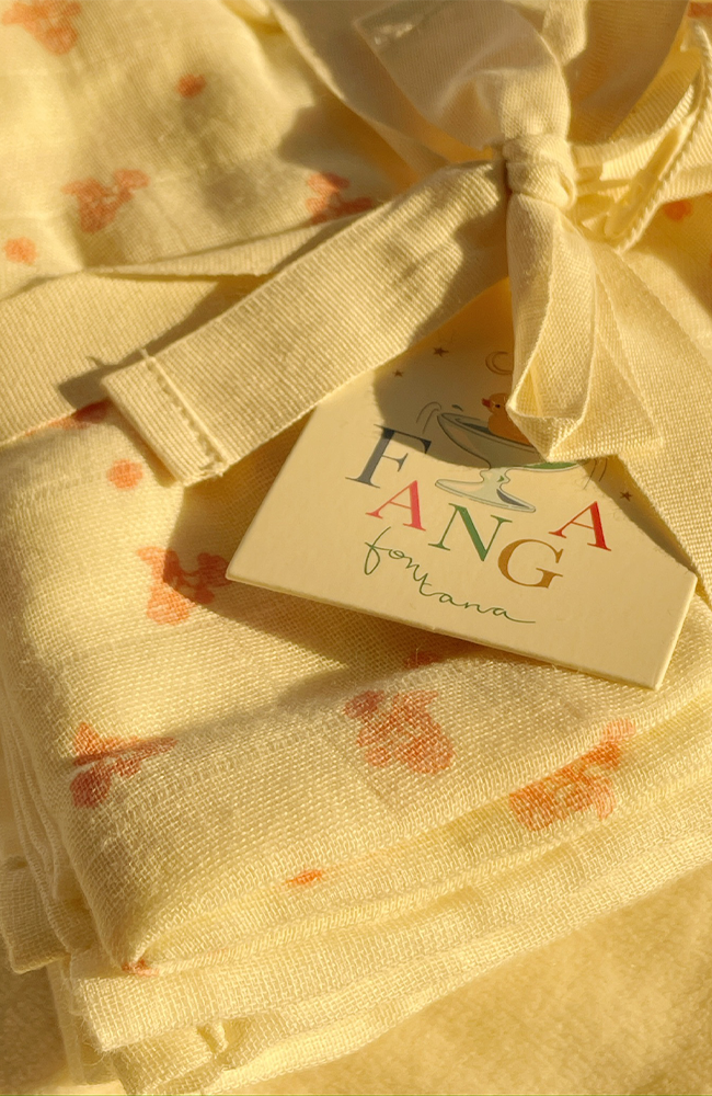 3 Pack Bellini Muslin Cloths - Ilmia Fanga Fontana filt