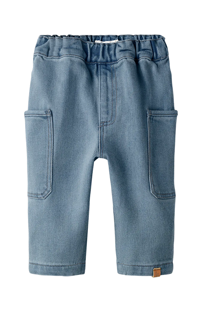 Lulia Baggy Jeans - Medium Blue Denim