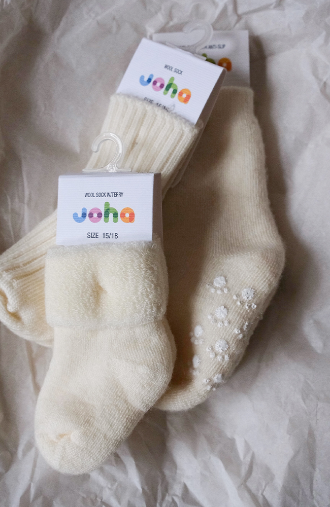 Wool Socks - Off White