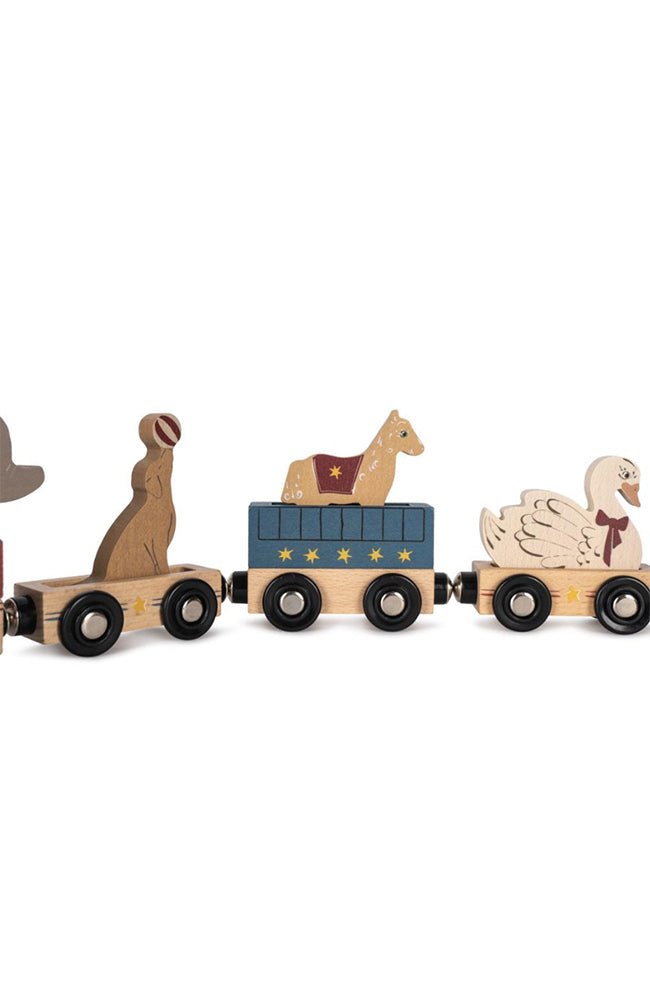 Wooden Animal Train - Multi