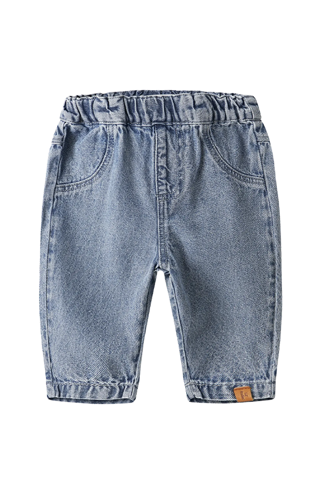 Lulia Baggy Jeans - Medium Blue Denim