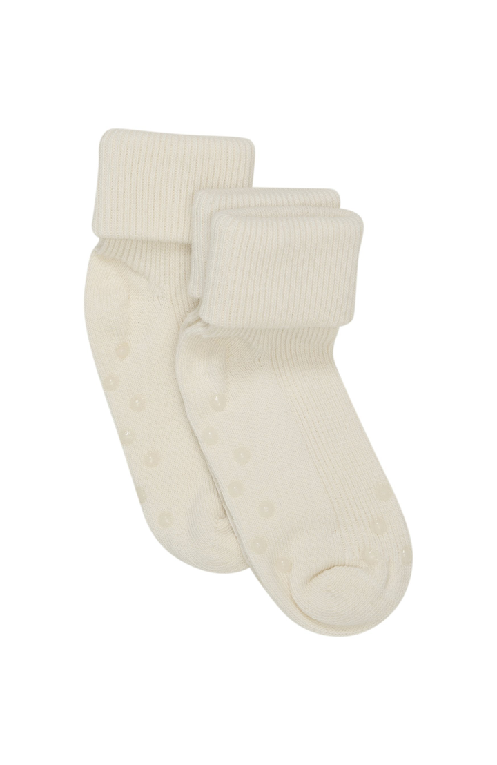 Baby Rib Sock 2-pack - Offwhite