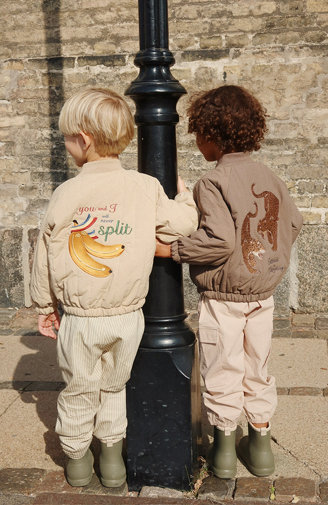 Jody Teddy Jacket - Dino Silhouette