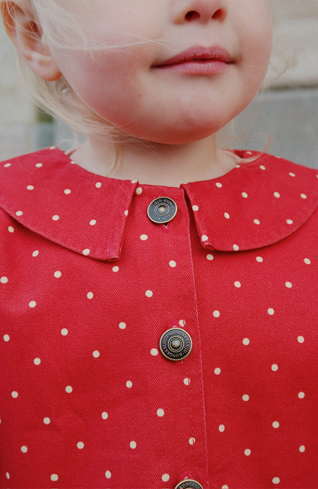 Nola Shirt Jacket - Strawberry Dot Konges Slöjd ytterkläder
