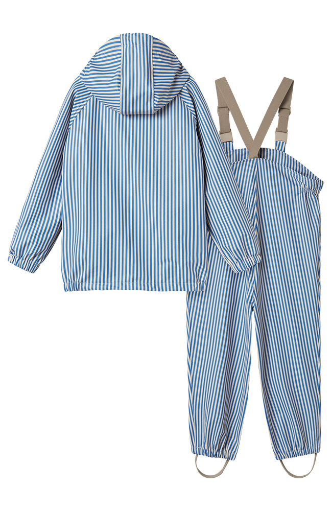 Oddy Set Rainwear - Blue Stripe