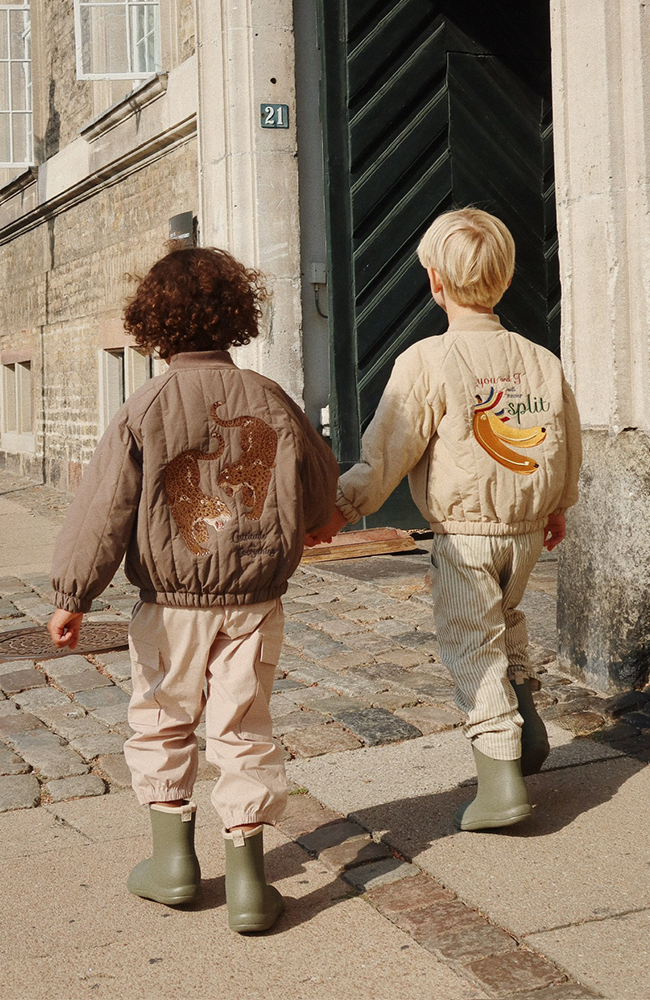 Jody Teddy Jacket - Dino Silhouette