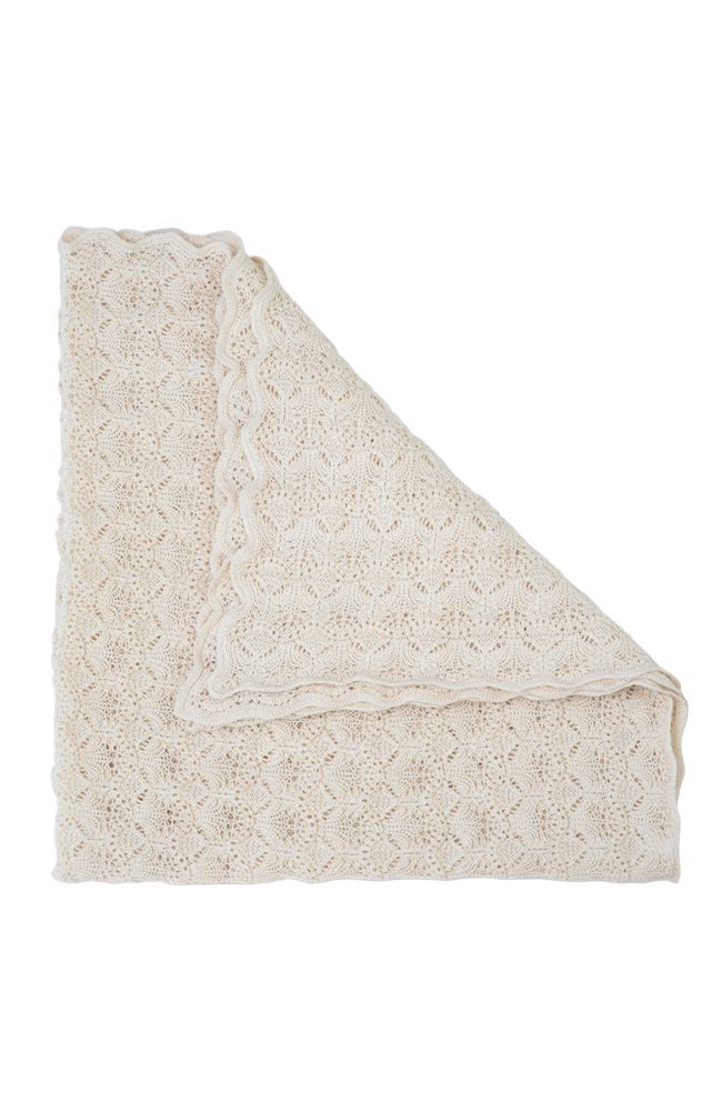 Baby Alpaca Blanket - Creme Serendipity Organics filt