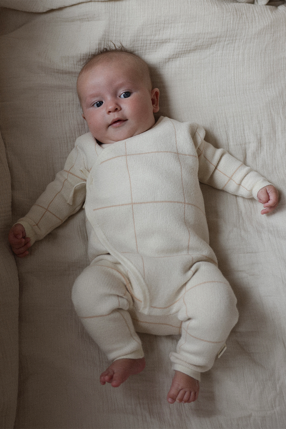 Onepiece Wrap - Beige/Cream Poppedi Onepiece