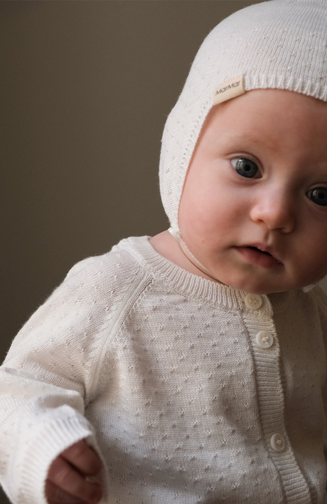 Aly Modal Mini Dots - Gentle White