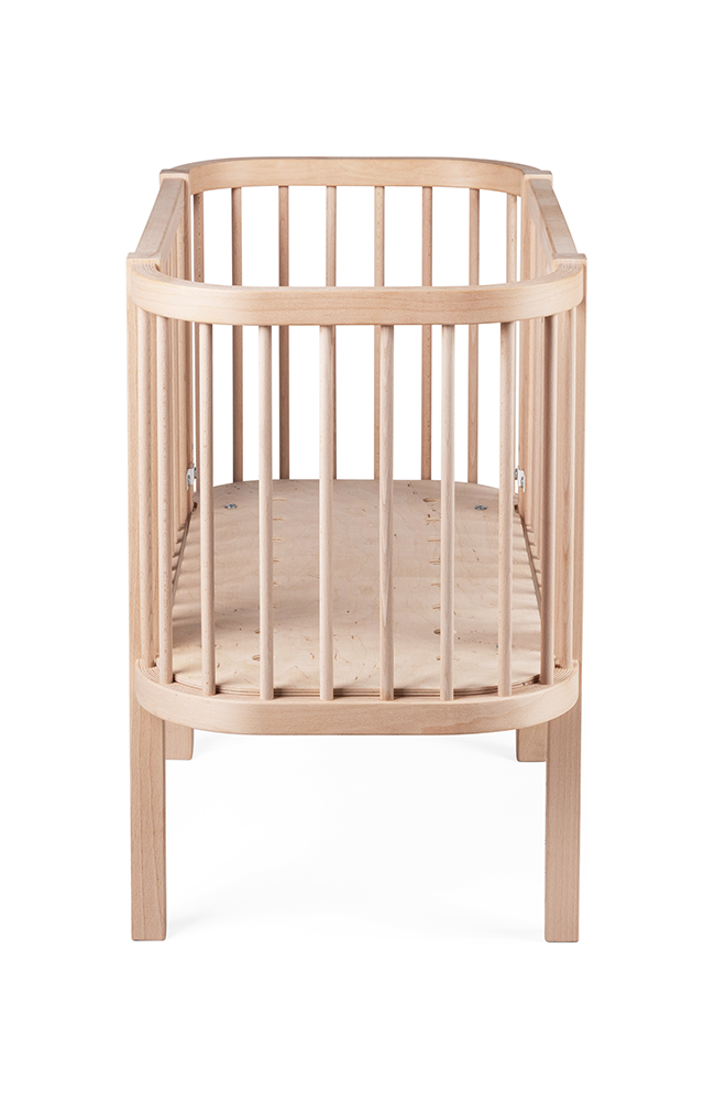 Sebra Bedside Crib - Wooden Edition