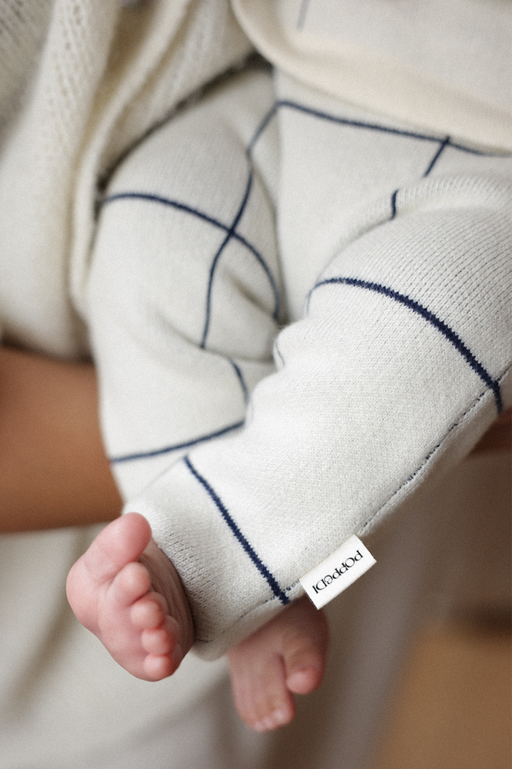 Pants - Navy/Cream Poppedi Byxor