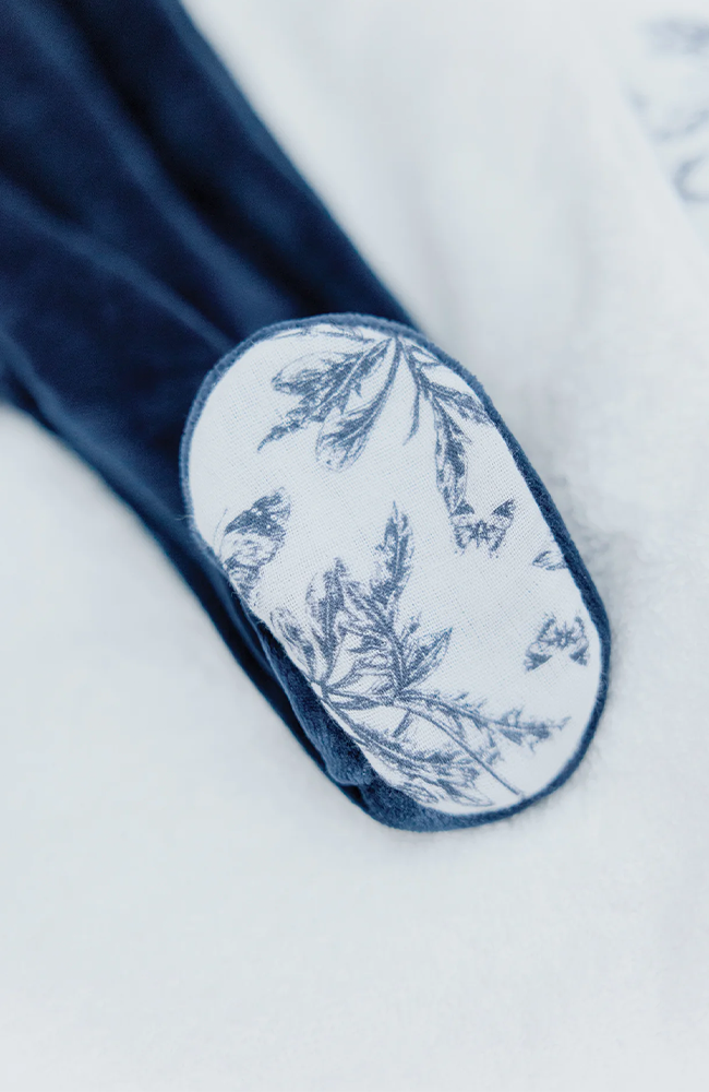 Onepiece - Blue Velvet Print Toile de jouy