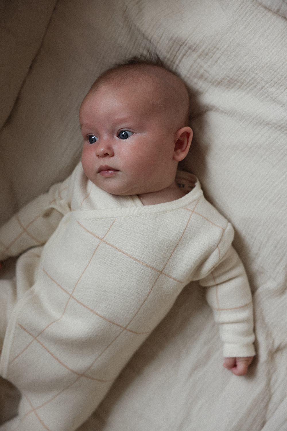 Onepiece Wrap - Beige/Cream Poppedi Onepiece