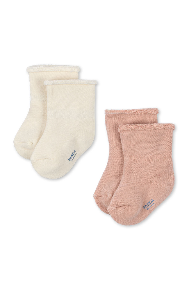 2 Pack Vicino Socks - Cameo Rose Fanga Fontana Strumpor