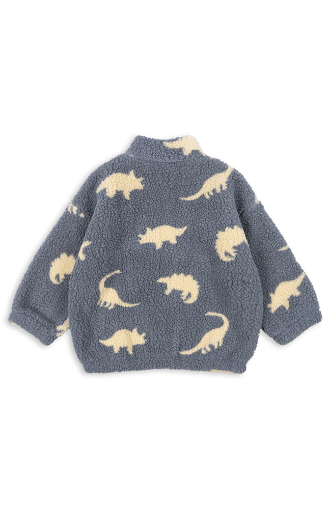 Jody Teddy Jacket - Dino Mist Konges Slöjd ytterkläder