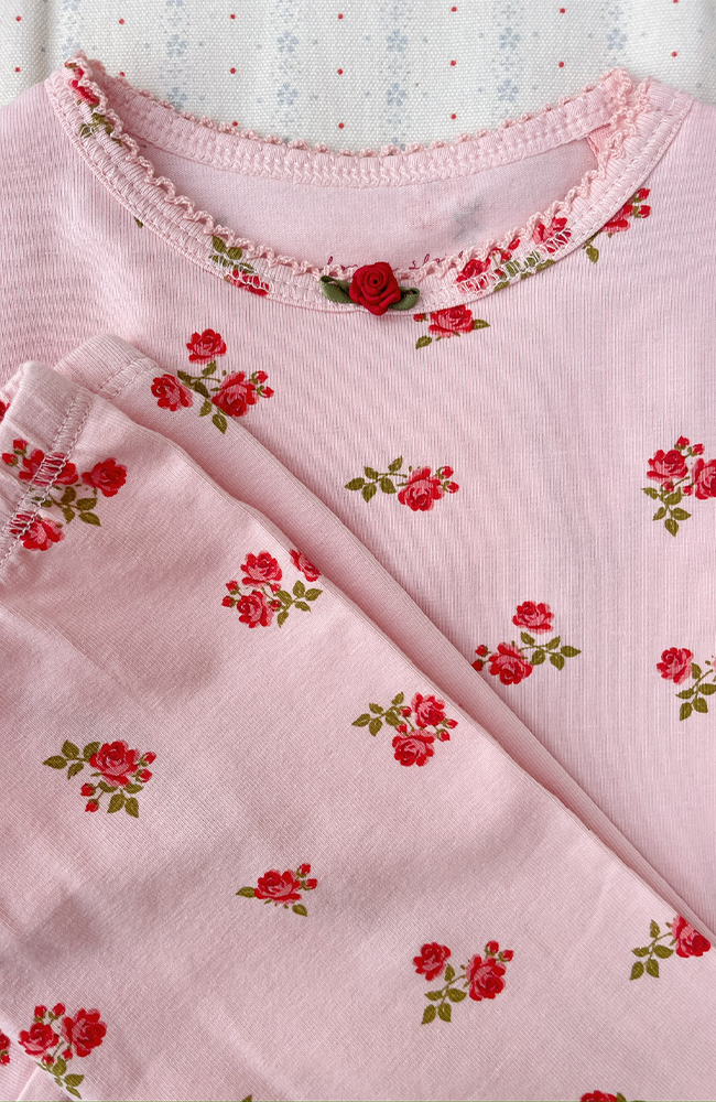 Basic Pants - Rosa Pink Konges Slöjd Byxor