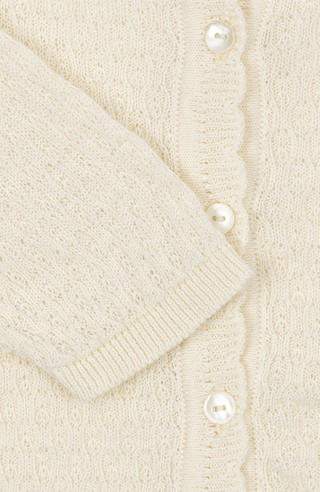 Venti Cardigan - Antique White Fanga Fontana Cardigan