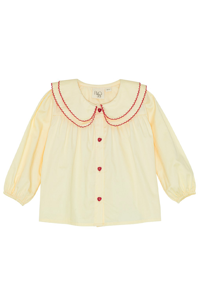Darling Blouse - Soft white Flöss Blus