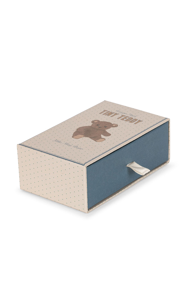 Milo Tiny Teddy - Brown Konges Slöjd Leksak