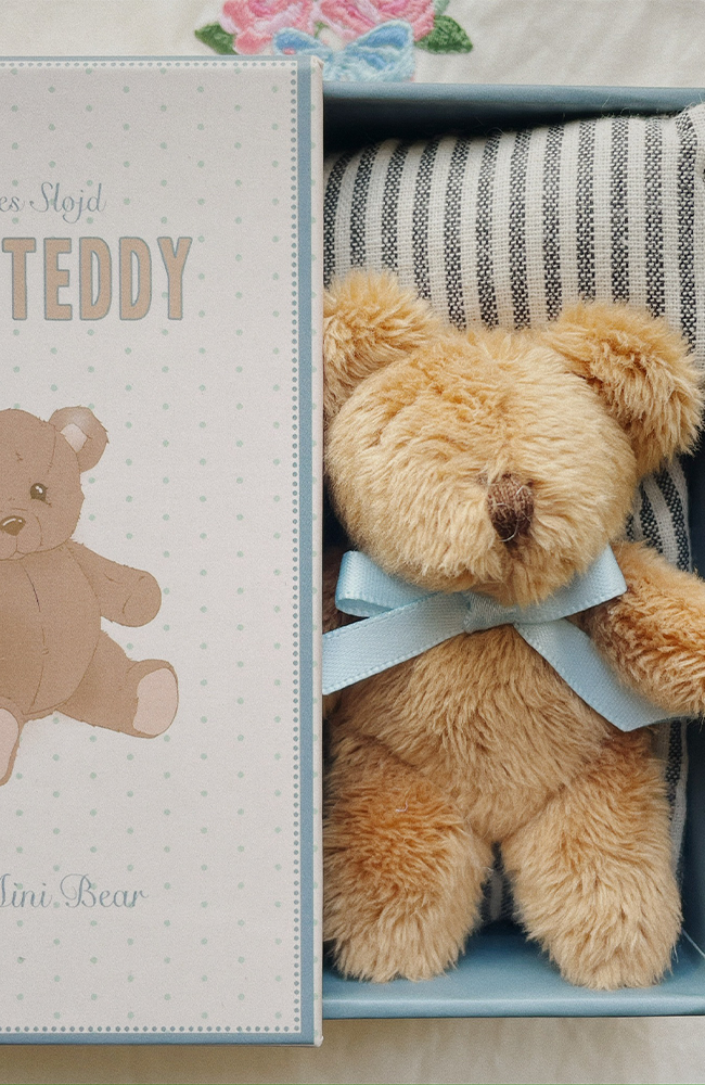 Milo Tiny Teddy - Brown Konges Slöjd Leksak