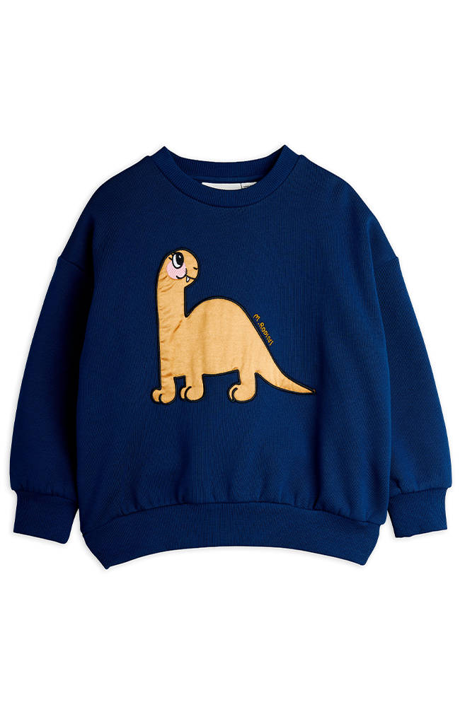 Dino application sweatshirt - Blue Mini Rodini Tröja