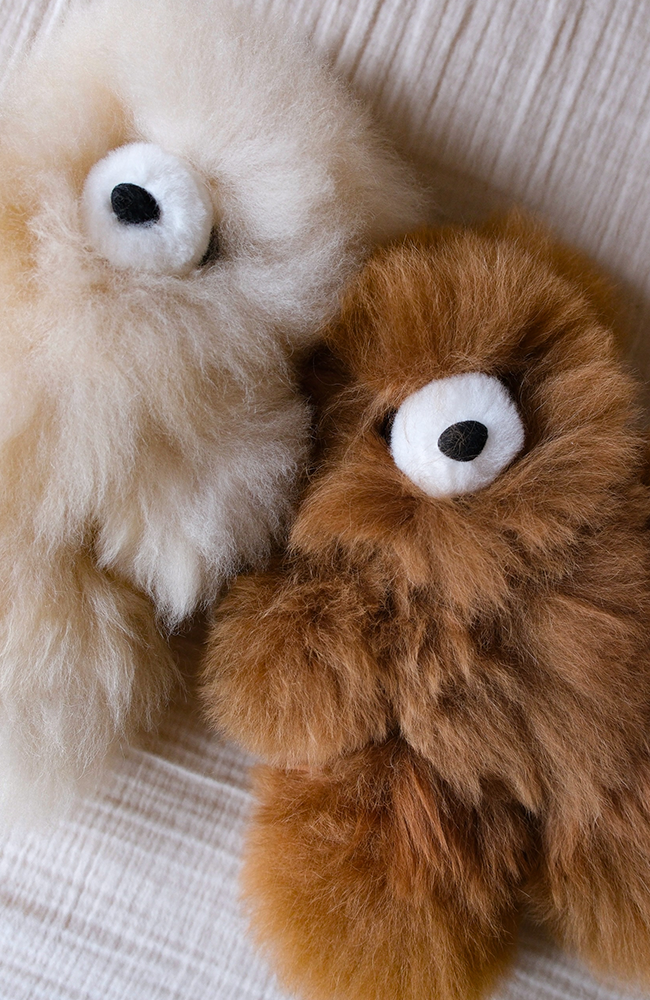 Alpaca Fur Bear - Beige