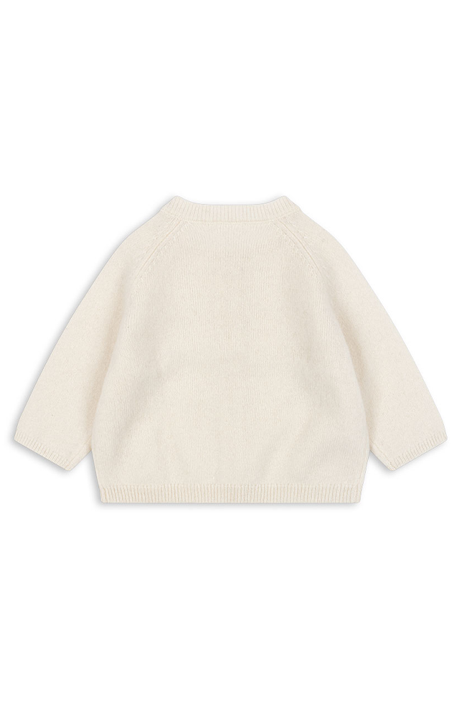 Savora Cardigan - Antique White Fanga Fontana Cardigan