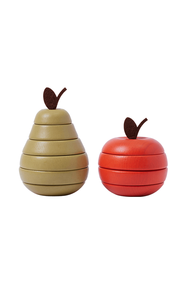 Stacking Apple and Pear - Set of 2