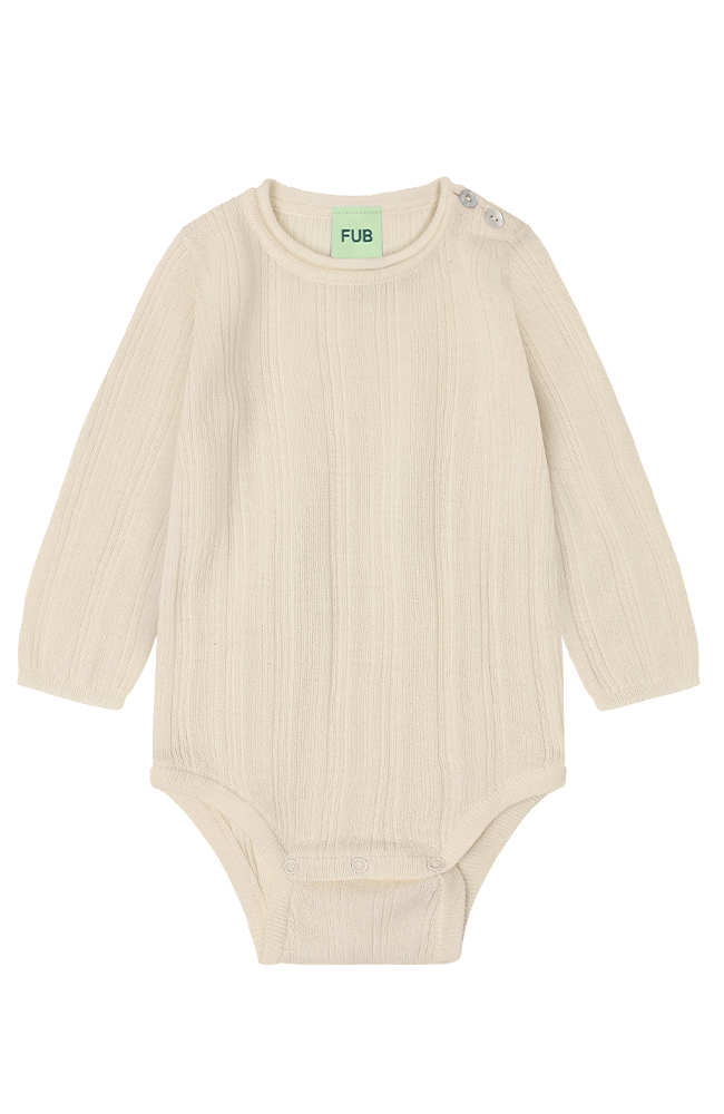 Baby Rib Body - Ecru FUB Body