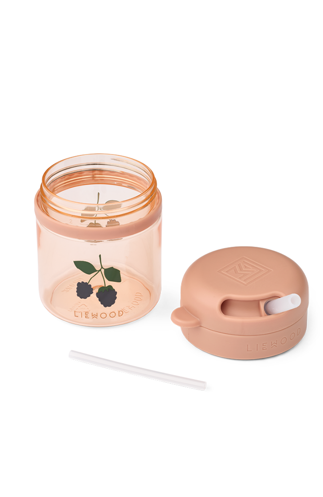 Pavia Tritan Straw Cup - Berry/Pale Tuscany