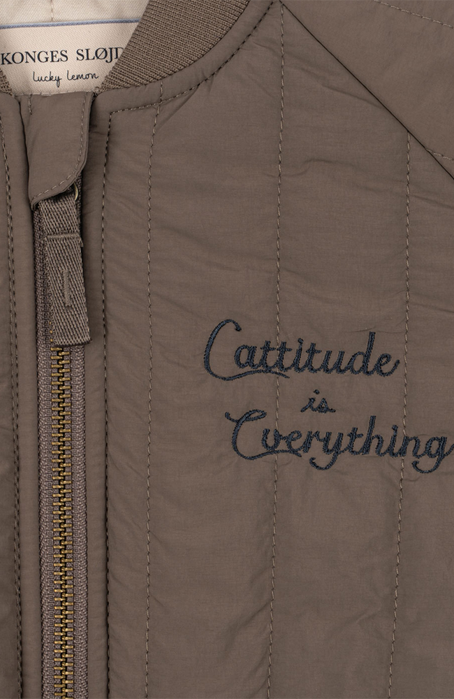 Jody Teddy Jacket - Dino Silhouette