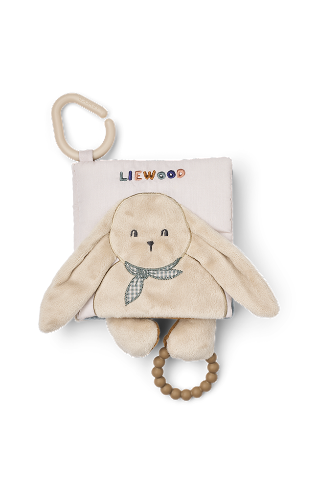 Fey Classic Fabric Book -  Sandy multi mix Liewood Leksak