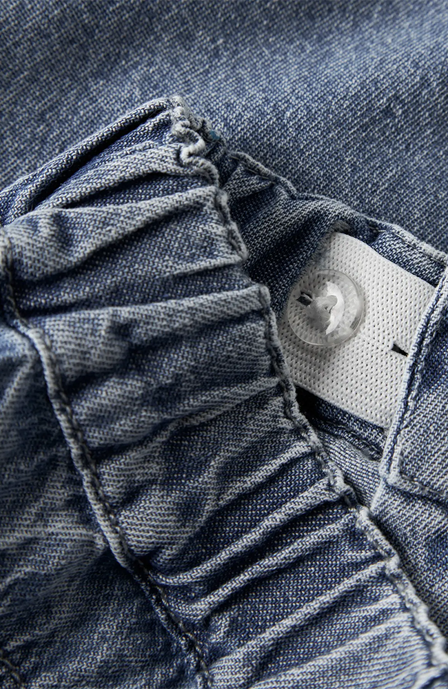 Lulia Baggy Jeans - Medium Blue Denim